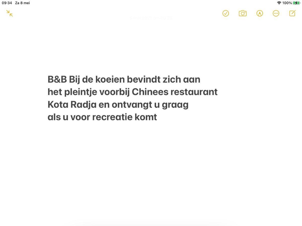 B&B Bij de koeien Tubbergen Buitenkant foto